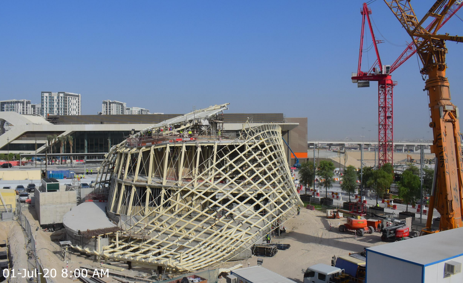 The Luxembourg pavilion at EXPO 2020 DUBAI takes shape - Luxembourg