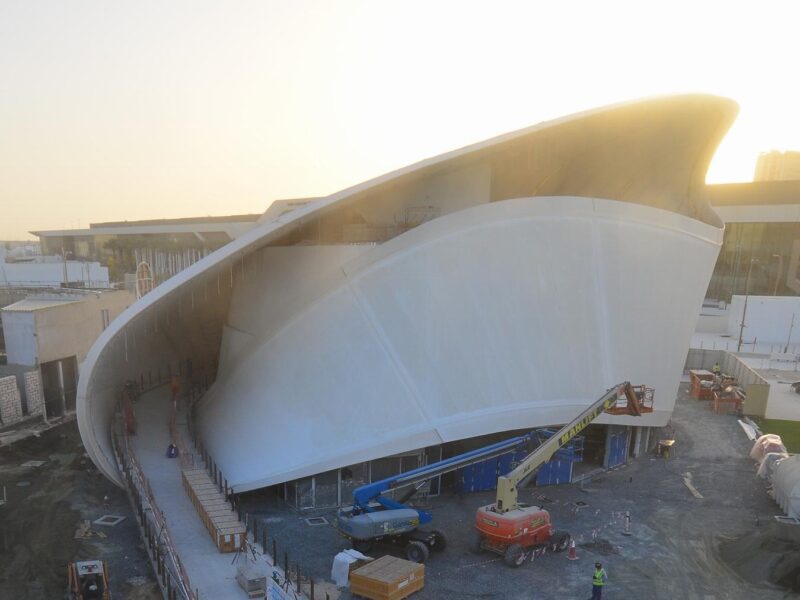 Luxembourg pavilion at EXPO 2020 DUBAI takes shape - Luxembourg @ Expo