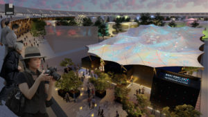 roof shot of the luxembourg pavilion at expo 2025 osaka