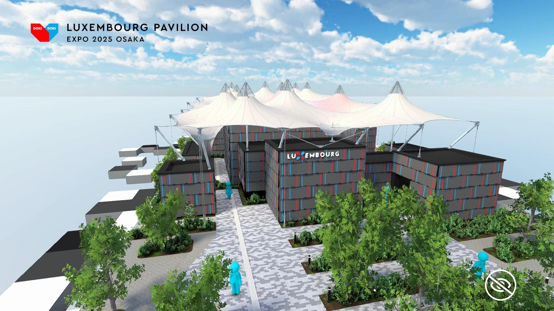 LUXEMBOURG PAVILION EXPO 2025 トラベルバッグ 日本職人が作るトート・ショルダー バッグ・財布 SEAL